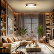 Solight LED világítás távirányítóval Laskos, 48W, 3360lm, 39cm, színváltós, fényerő-szabályozható Előnézet 