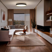 Solight LED világítás távirányítóval Cala, 48W, 3360lm, 38cm, színváltós, fényerő-szabályozható Előnézet 