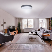 Solight LED világítás távirányítóval, szürke, 48W, 3360lm, 38cm, színváltós, fényerő-szabályozható Előnézet 