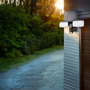 Solight LED napelemes világítás szenzorral, 9W, 850lm, 4000K, Li-ion, fekete Előnézet 
