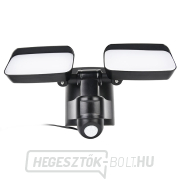 Solight LED napelemes világítás szenzorral, 9W, 850lm, 4000K, Li-ion, fekete náhled