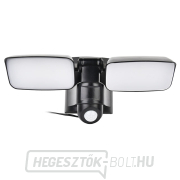 Solight LED napelemes világítás szenzorral, 9W, 850lm, 4000K, Li-ion, fekete náhled