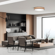 Solight LED világítás távirányítóval Brownie, 48W, 3360lm, 40cm, színváltós, fényerő-szabályozható Előnézet 