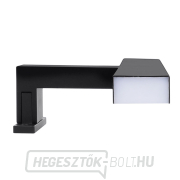 Solight LED fürdőszobai világítás a tükör fölé 3 az 1-ben, 7W, 455lm, 4000K, IP44, 40cm, fekete náhled