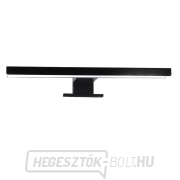 Solight LED fürdőszobai világítás a tükör fölé 3 az 1-ben, 7W, 455lm, 4000K, IP44, 40cm, fekete náhled