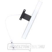 Solight LED fürdőszobai világítás a tükör fölé 3 az 1-ben, 7W, 455lm, 4000K, IP44, 40cm, fekete náhled