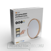 Solight LED világítás távirányítóval Woody, 48W, 3360lm, 38cm, színváltós, fényerőszabályozható náhled