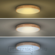 Solight LED világítás távirányítóval, tömör tölgyfa, 48W, 3360lm, 39cm, színváltós, fényerő-szabályozható náhled