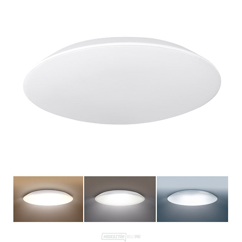 Solight LED világítás Adrano nedvesség elleni védelemmel, IP54, 12W, 1020lm, 3CCT, 23cm