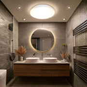 Solight LED világítás Adrano nedvesség elleni védelemmel, IP54, 12W, 1020lm, 3CCT, 23cm Előnézet 