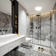 Solight LED világítás Adrano nedvesség elleni védelemmel, IP54, 18W, 1530lm, 3CCT, 28cm Előnézet 