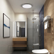 Solight LED világítás Acate nedvesség elleni védelemmel, IP54, 18W, 1620lm, 3CCT, 22cm, ezüst Előnézet 