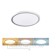 Solight LED világítás Acate nedvesség elleni védelemmel, IP54, 18W, 1620lm, 3CCT, 22cm, ezüst gallery main image
