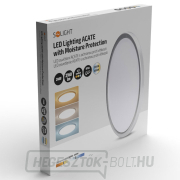Solight LED világítás Acate nedvesség elleni védelemmel, IP54, 24W, 2160lm, 3CCT, 30cm, ezüst náhled