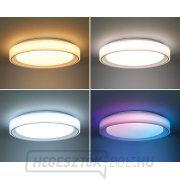 Solight LED világítás távirányítóval Floco, 30W + 6W RGB, 2100lm, 40cm, színváltós, fényerő-szabályozható Előnézet 