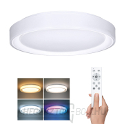 Solight LED világítás távirányítóval Floco, 30W + 6W RGB, 2100lm, 40cm, színváltós, fényerő-szabályozható gallery main image