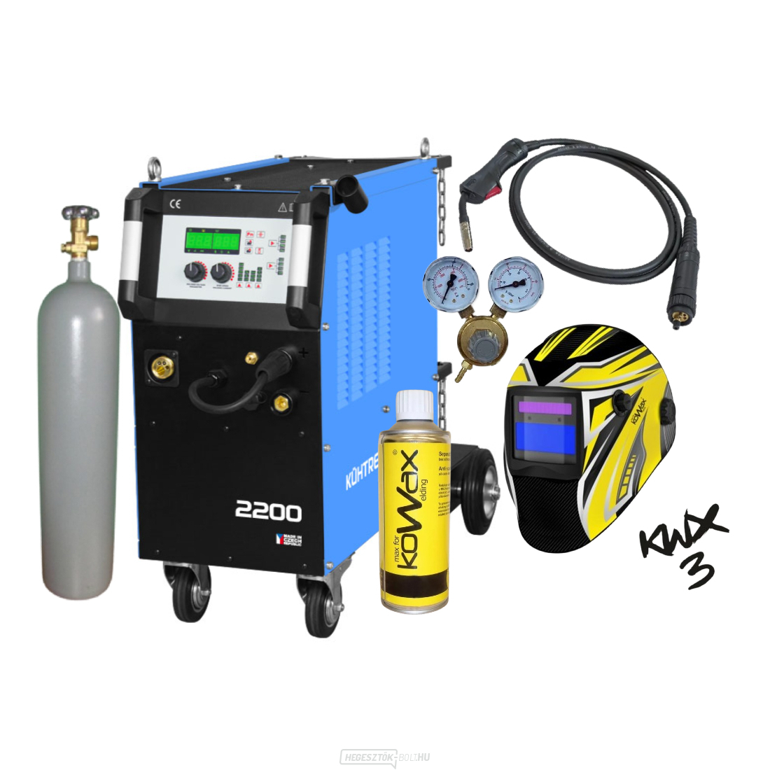 Inverteres KITin 2200 V2 + Égő + Páraelszívó + Vörös szelep