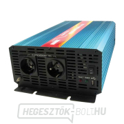 CARSPA P2000 feszültségváltó 12V/230V 2000W tiszta szinusz hullám gallery main image