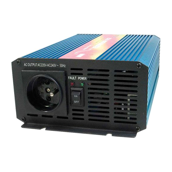 CARSPA P600 feszültségváltó 24V/230V 600W tiszta szinusz hullám