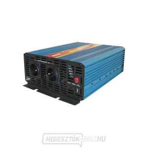 CARSPA P2000 feszültségváltó 12V/230V 2000W tiszta szinusz hullám gallery main image