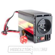 Feszültségátalakító CARSPA CAR201 12V/230V 200W USB gallery main image