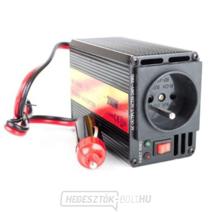 Feszültségátalakító CARSPA CAR201 12V/230V 200W USB gallery main image