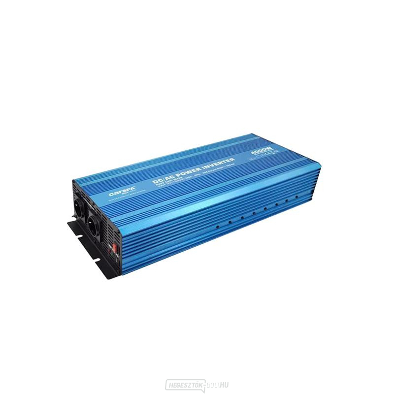 CARSPA P4000 feszültségváltó 12V/230V 4000W tiszta szinusz hullám gallery main image