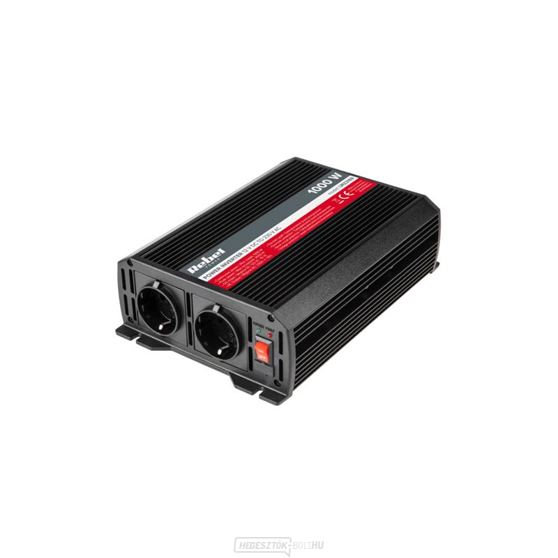 Feszültségátalakító REBEL URZ3169 12V/230V 1000W gallery main image