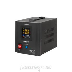 Tartalék tápegység REBEL POWER-500 12V 230V 500VA 300W Fekete gallery main image