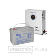GETI GEP501 szinuszos szünetmentes tápegység 500W fali + 100Ah akkumulátor gallery main image