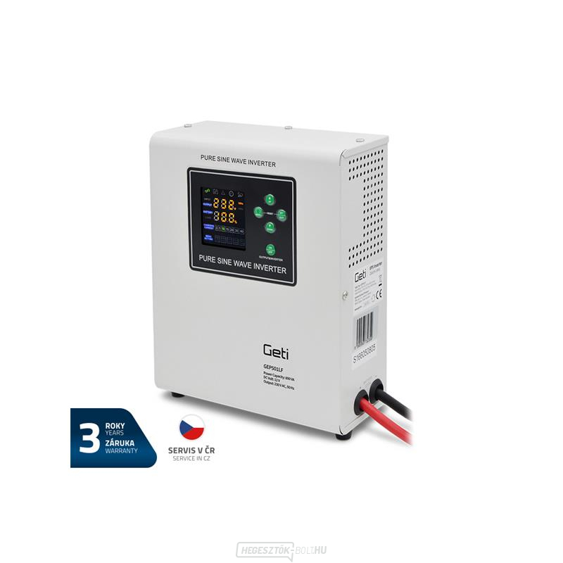 GETI GEP501LF szinuszos szünetmentes tápegység 500W fali (800VA) gallery main image