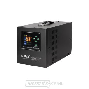 Tartalék tápegység KEMOT PROsinus-2000 12V 230V 2000VA 1200W Fekete URZ3407-LFP4 gallery main image