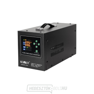 Tartalék tápegység KEMOT PROsinus-1500/24-LFP4 24V 230V 1500VA 1050W Fekete URZ3427-LFP4 gallery main image