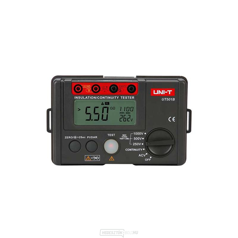 Szigetelési ellenállásmérő UNI-T UT501B gallery main image