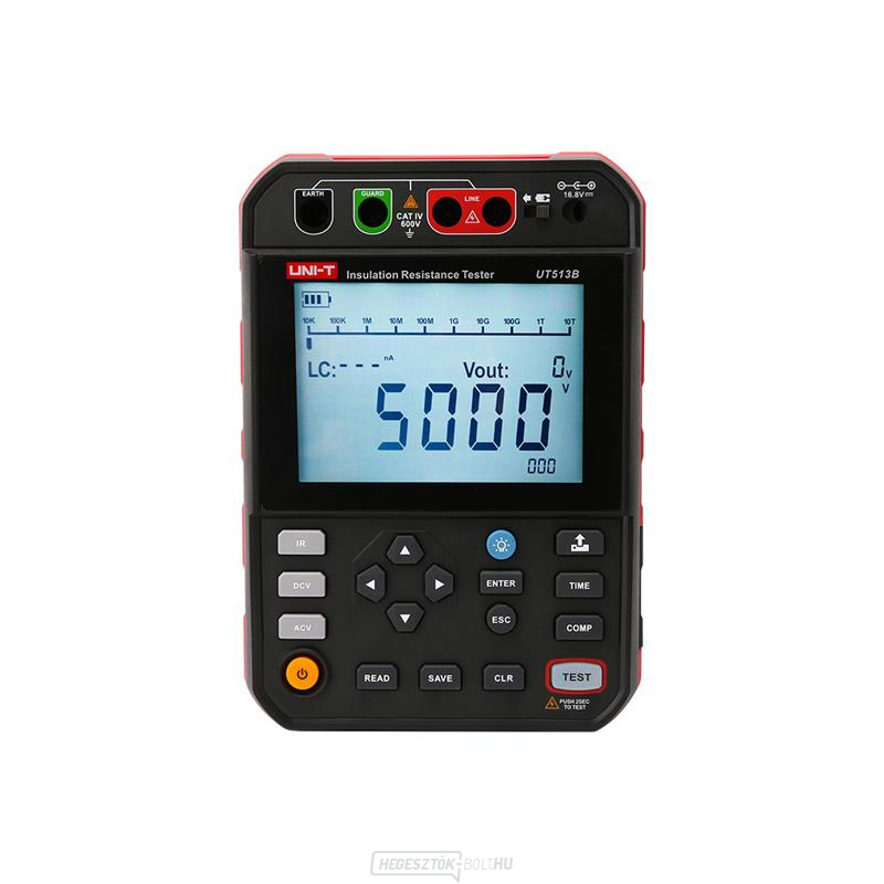 Szigetelési ellenállásmérő UNI-T UT513B gallery main image