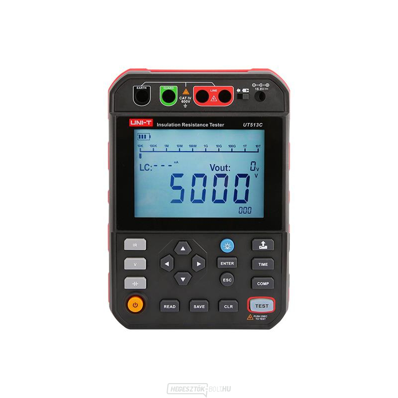 Szigetelési ellenállásmérő UNI-T UT513C gallery main image