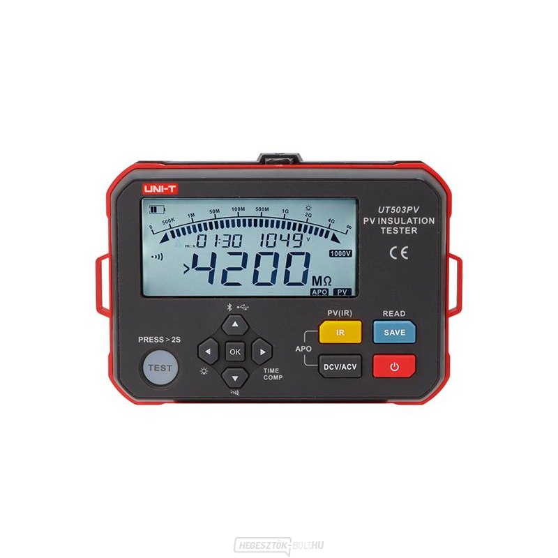 Szigetelési ellenállás mérő UNI-T UT503PV gallery main image