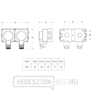 Solight dupla aljzat IP66, vízálló és porálló náhled