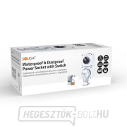 Solight IP66-os aljzat kapcsolóval, vízálló és porálló náhled