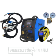 Digimig 200 Smart inverteres hegesztő + pisztoly + kábelek + sisak + szelep gallery main image