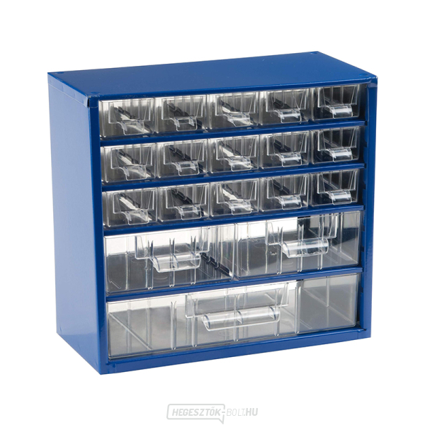 TOKOZ - Fiókos rendszerező 06/15S, 2M, 1L - RAL 5002 - Kék gallery main image