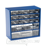 TOKOZ - Fiókos rendszerező 06/15S, 2M, 1L - RAL 5002 - Kék gallery main image