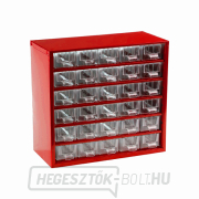 TOKOZ - Fiókrendszerező 06/30S - RAL 3002 - Piros gallery main image