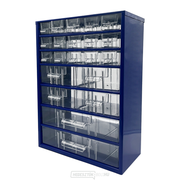 TOKOZ - Fiókos rendszerező 09/15S, 4M, 2L - RAL 5002 - Kék gallery main image