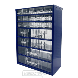 TOKOZ - Fiókos rendszerező 09/15S, 4M, 2L - RAL 5002 - Kék gallery main image