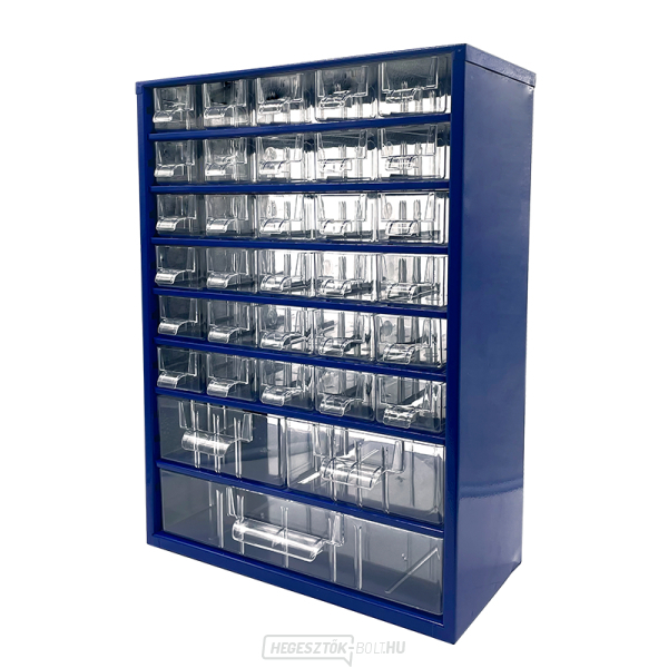 TOKOZ - Fiókos rendszerező 09/30S, 2M, 1L - RAL 5002 - Kék gallery main image