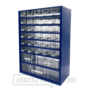 TOKOZ - Fiókos rendszerező 09/30S, 2M, 1L - RAL 5002 - Kék gallery main image