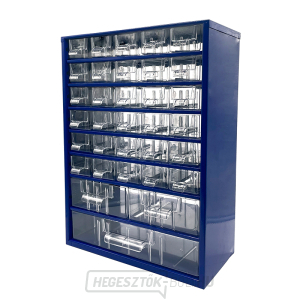 TOKOZ - Fiókos rendszerező 09/30S, 2M, 1L - RAL 5002 - Kék gallery main image