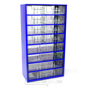 TOKOZ - Fiókrendszerező 12/8M, 4L - RAL 5002 - Kék gallery main image