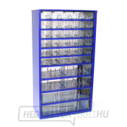 TOKOZ - Fiókos rendszerező 12/30 db, 4 méter, 2 l - RAL 5002 - Kék gallery main image